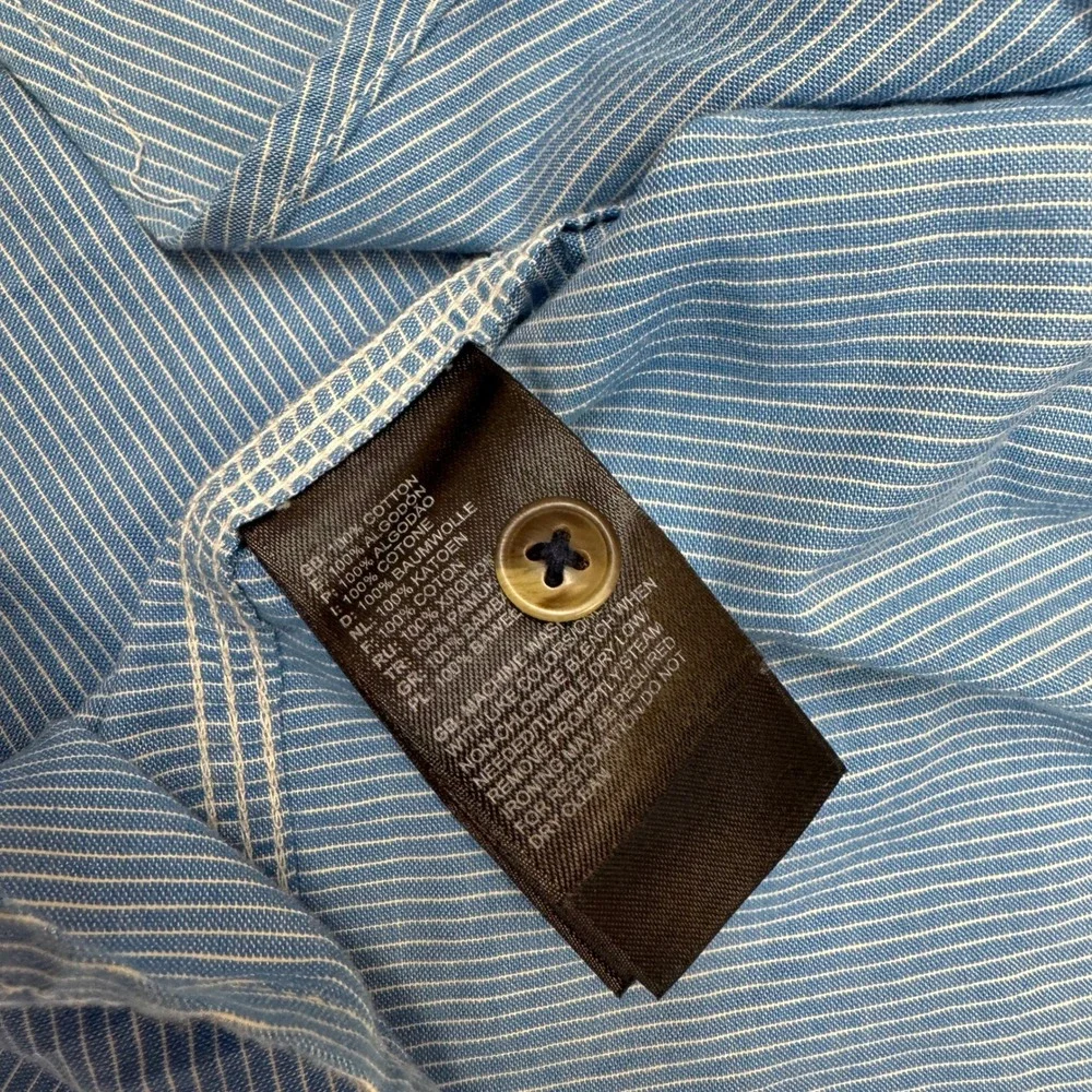 The North Face Shirt Mens Small Blue Button Down Gorpcore Outdoor